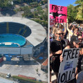 Protests to free orca Lolita