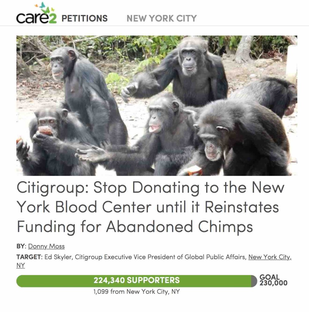 Citigroup engaged with advocates and took action as a result of this petition. 