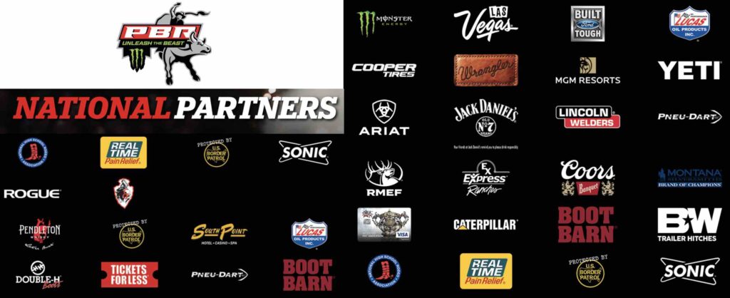 Photo of PBR's corporate sponsors