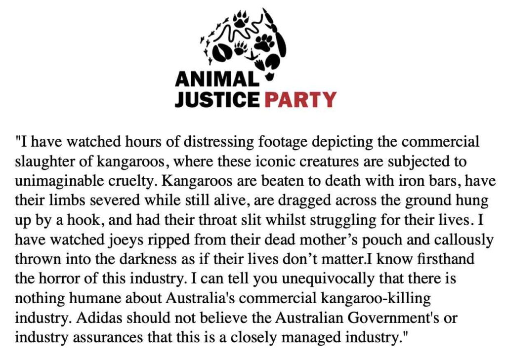 Photo of a an excerpt of a letter from the Animal Justice to Thomas Rabe, the CEO of Bertelsmann