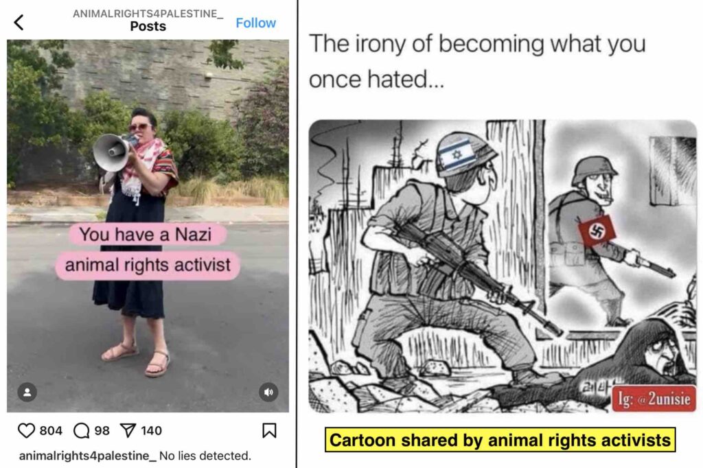 Comparing Zionism to Nazism